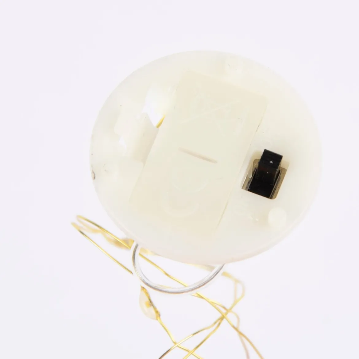 Rico Design LED Lichterkette goldfarbig 1,5 m 15 LEDs für Dekohaube