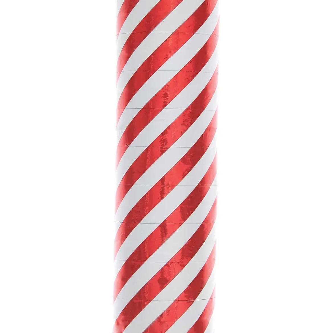 Rico Design Luftschlangen Streifen 9 Stück rot weiß 3,8m