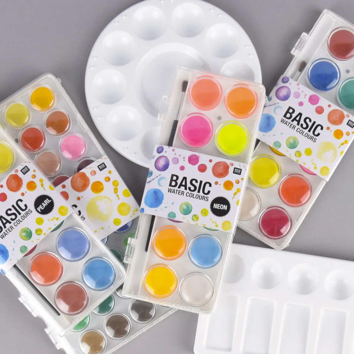 Rico Design Malpalette rund 17,5cm