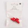 Rico Design Miniatur Nikolaus Stiefel Keramik rot weiß 2x2cm