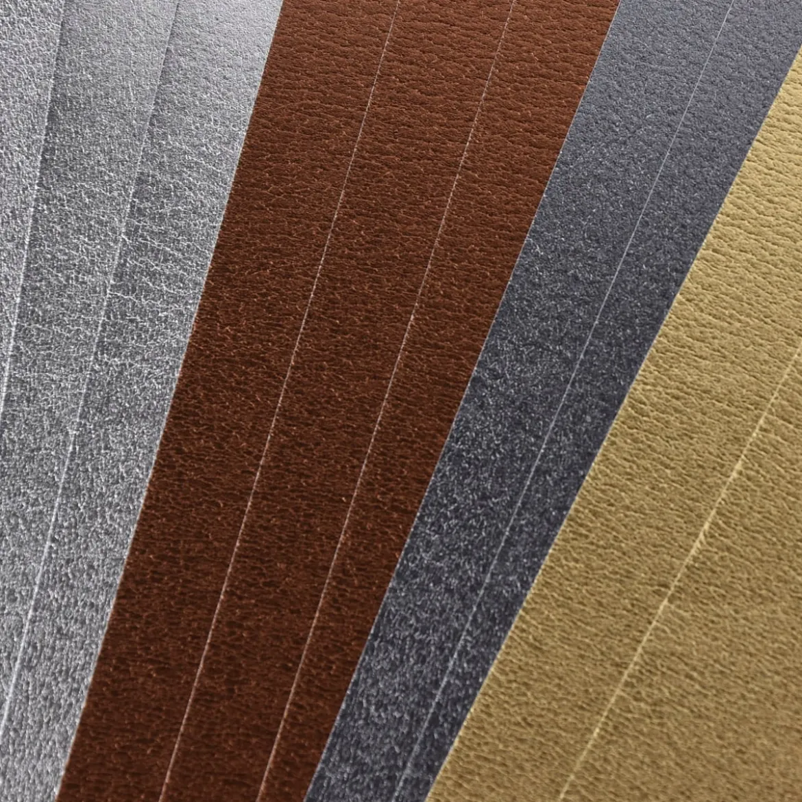 Rico Design Moosgummi Mix Metallic 2mm 20x30cm verschiedene Farben