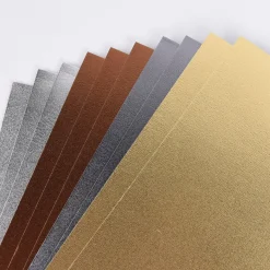 Rico Design Moosgummi Mix Metallic 2mm 20x30cm verschiedene Farben