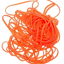 Rico Design Neon-Gummibänder einfarbig neon-orange 45g
