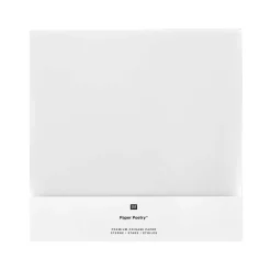 Rico Design Origami Papier Sterne 32 Blatt weiß transparent 15x15cm