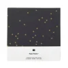 Rico Design Origami Papier Sterne 32 Blatt schwarz goldfarbig 15x15cm