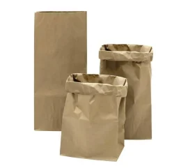 Rico Design Paper Poetry Maxi-Blockbodenbeutel S 41x18x12cm 3 Stück Blockbodenbeutel natur