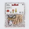 Rico Design Papieranhänger Pilze bunt 8 Stück verschiedene Designs