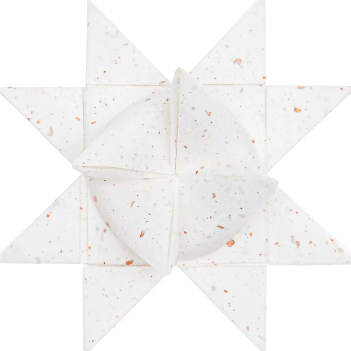 Rico Design Papierstreifen Fröbelsterne Recyclingpapier weiß 60 Papierstreifen