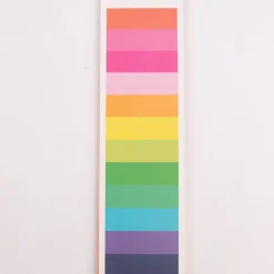 Rico Design Papierstreifen Rainbow bunt classic 12 Stück 44x7cm