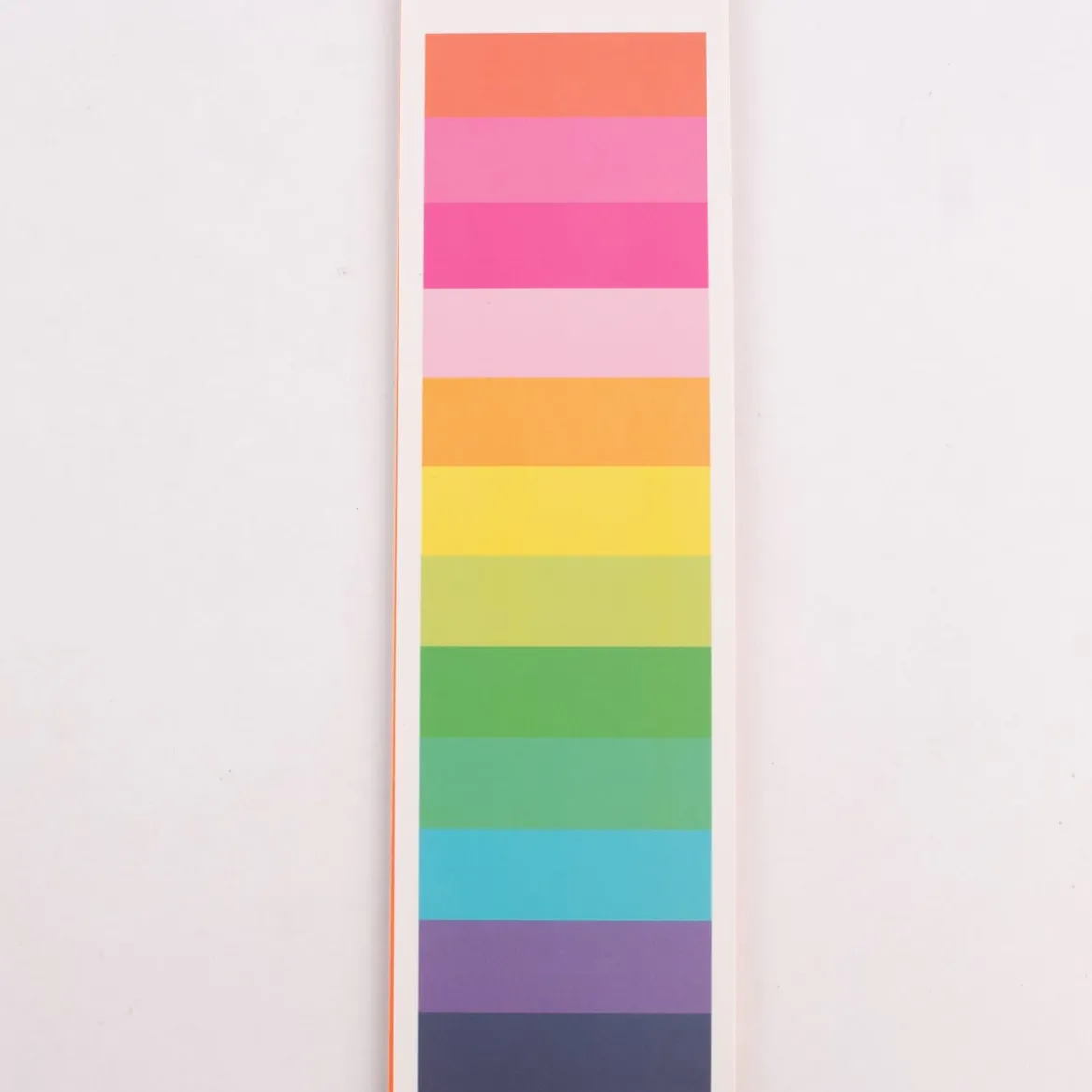 Rico Design Papierstreifen Rainbow bunt classic 12 Stück 44x7cm