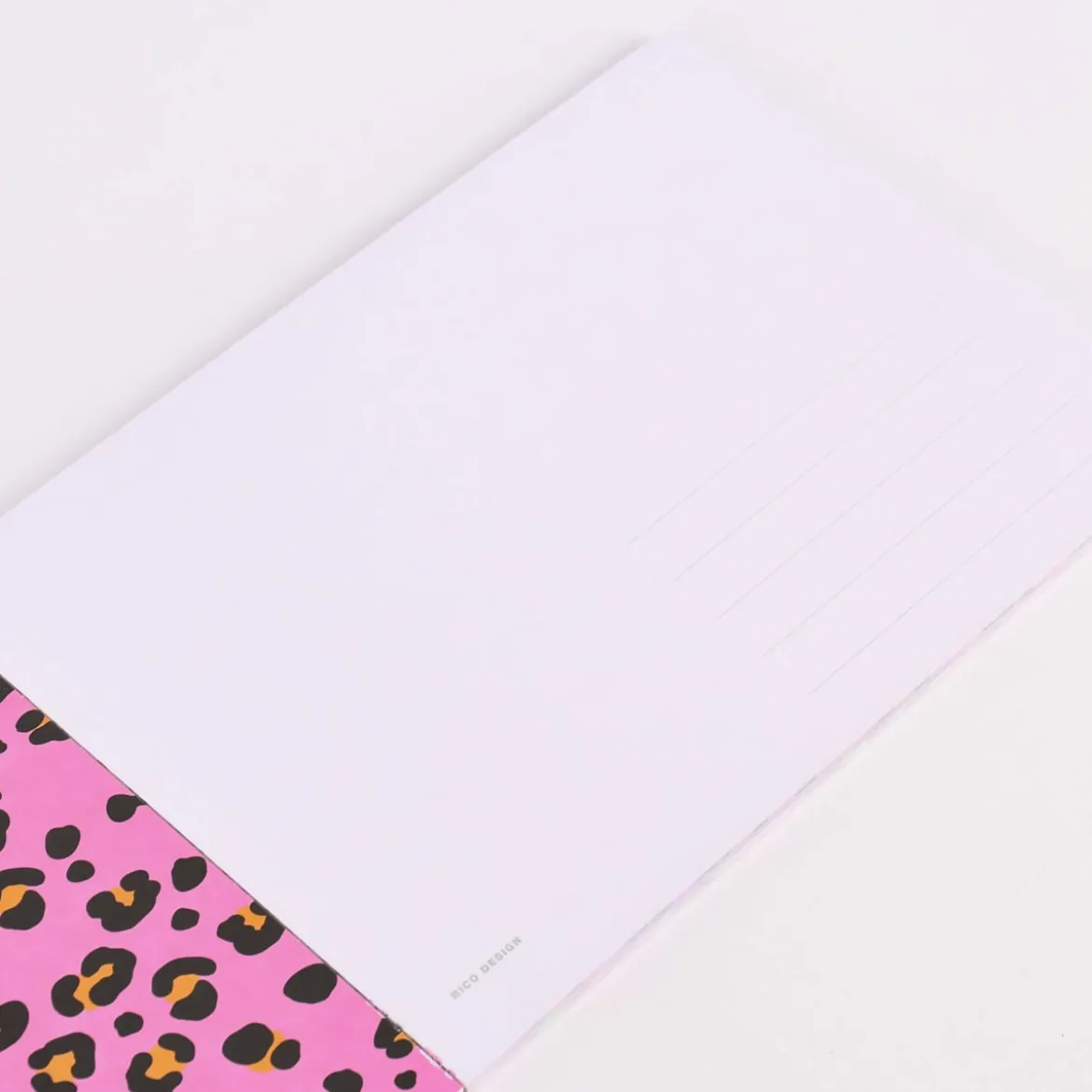 Rico Design Postkartenblock Leomuster 12,5x17,5cm