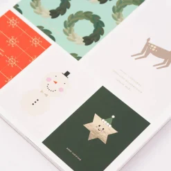 Rico Design Postkartenblock Weihnachten I love Christmas 12,5x17,5cm