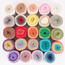 Rico Design Ricorumi Spin Spin Häkelgarn mit Farbverlauf dk 50g verschiedene Farben