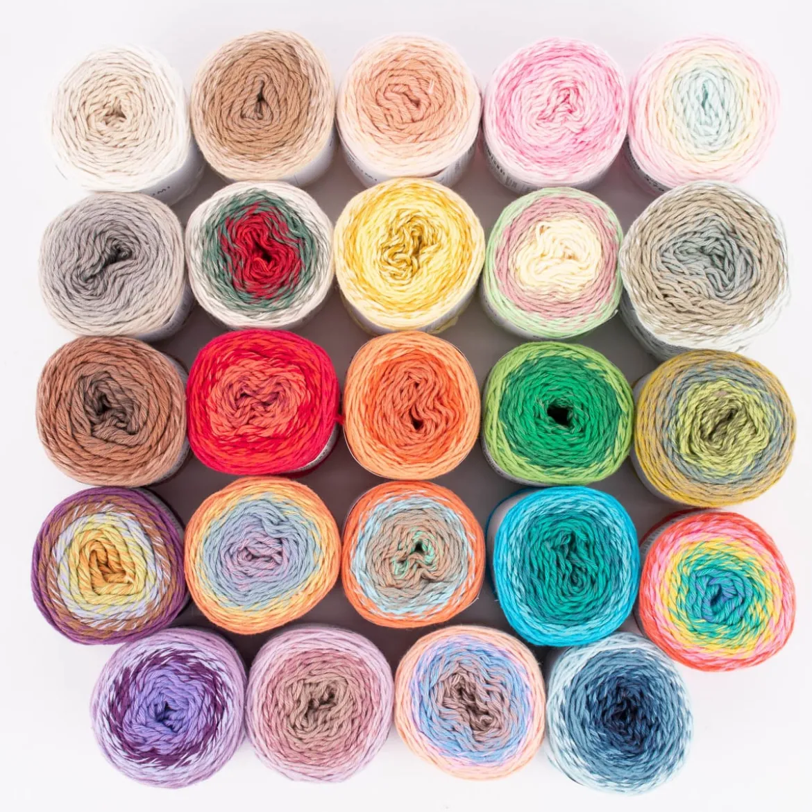 Rico Design Ricorumi Spin Spin Häkelgarn mit Farbverlauf dk 50g verschiedene Farben