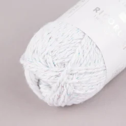 Rico Design Ricorumi Twinkly Twinkly Häkelgarn mit Glitzerfaden dk 25g verschiedene Farben