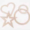 Rico Design Ring Graukarton natur goldfarbig 17,5cm