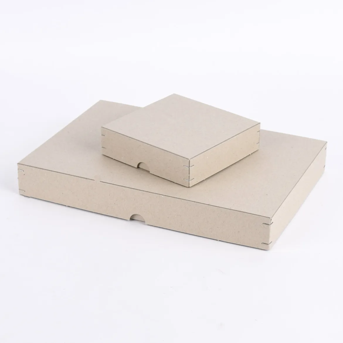 Rico Design Ritzschachtel quadratisch Graupappe 13x13x3,5cm
