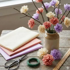 Rico Design Seidenpapier einfarbig mauve 50x70cm Paper Poetry 1 Bogen