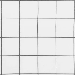 Rico Design Seidenpapier Karo Muster weiß schwarz 50x70cm 5 Bogen