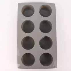 Rico Design Seifengießform rund für 8 Stück 5,7x3cm