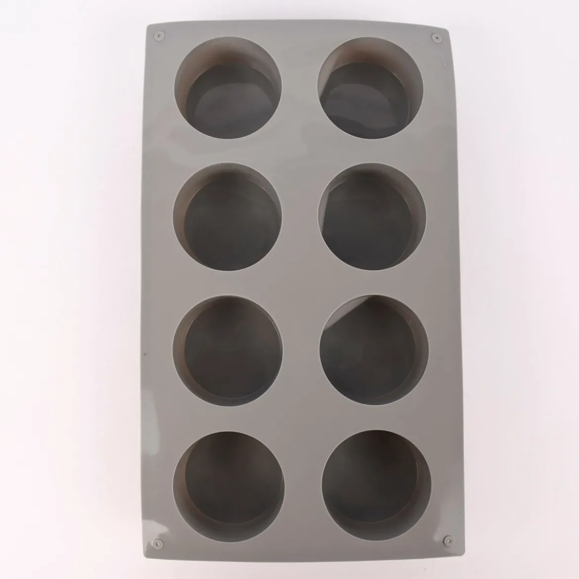Rico Design Seifengießform rund für 8 Stück 5,7x3cm