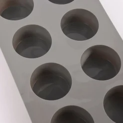 Rico Design Seifengießform rund für 8 Stück 5,7x3cm