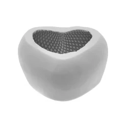 Rico Design Silikonform Kerzengießform kleines Herz 6x5,6x3,3cm