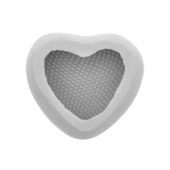 Rico Design Silikonform Kerzengießform kleines Herz 6x5,6x3,3cm
