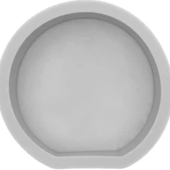 Rico Design Silikonform Kerzengießform Kreis flach 10x10,3x3cm