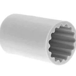 Rico Design Silikonform Kerzengießform Zylinder geriffelt 6x6x8,8cm