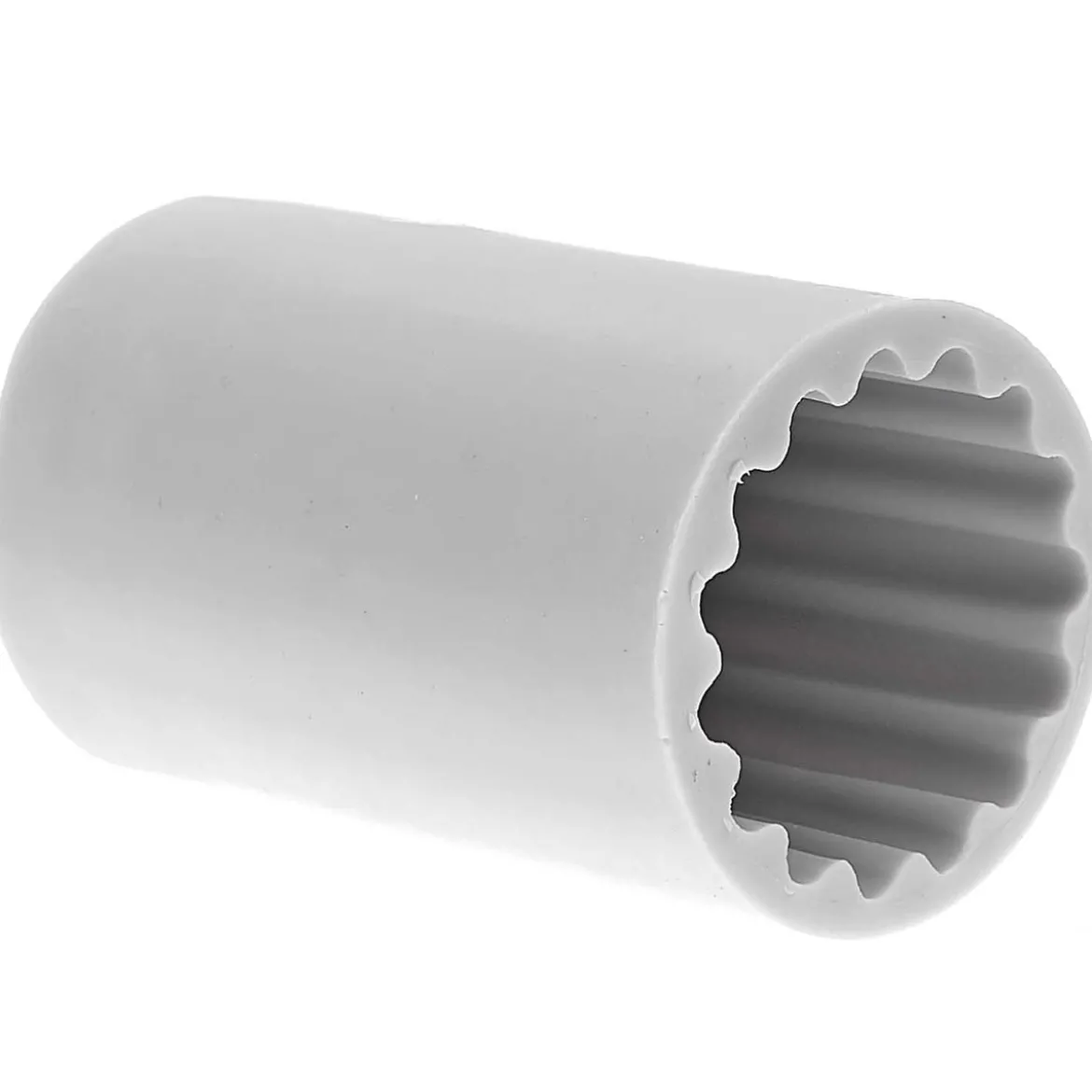 Rico Design Silikonform Kerzengießform Zylinder geriffelt 6x6x8,8cm