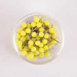 Rico Design Stecknadeln neon gelb 16mm 100 Stück