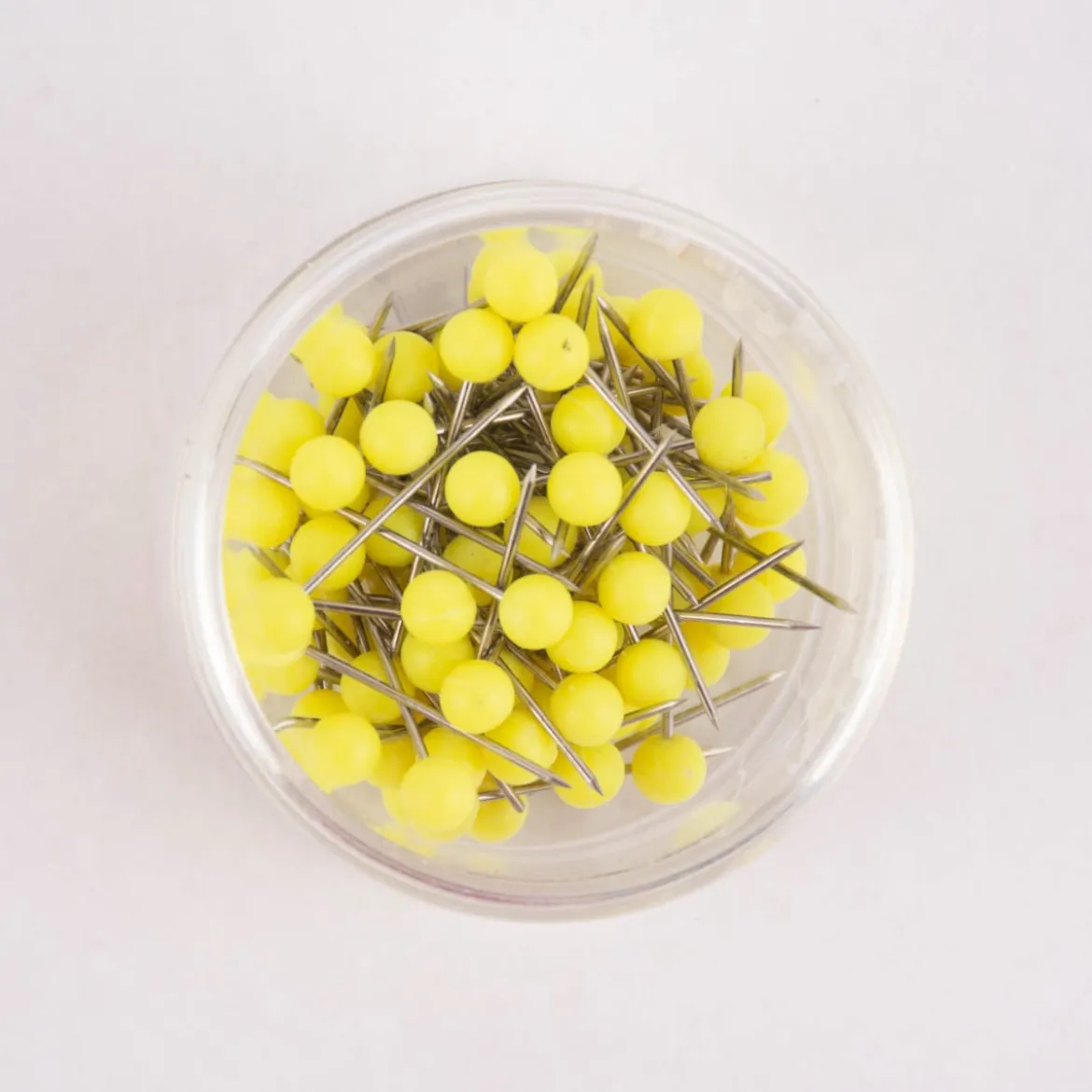 Rico Design Stecknadeln neon gelb 16mm 100 Stück