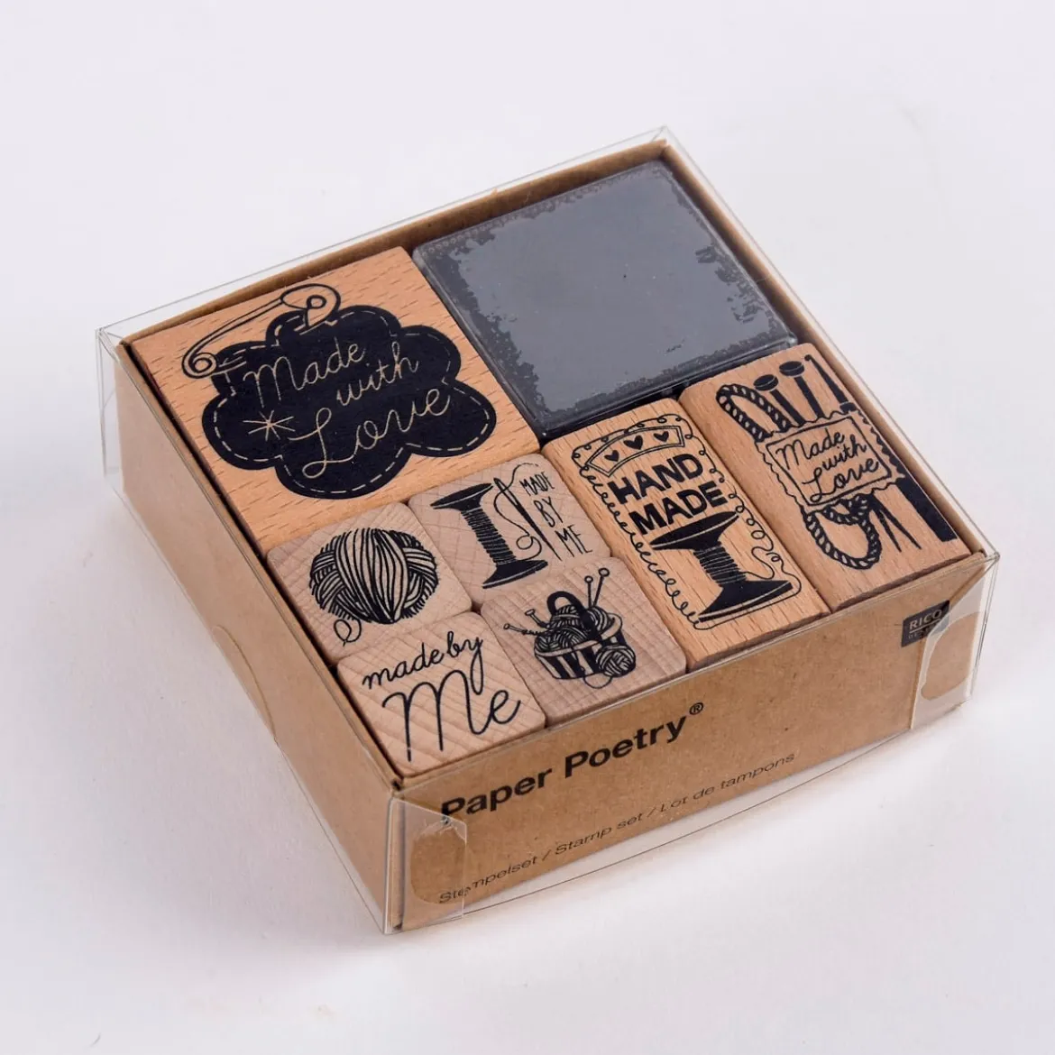 Rico Design Stempelset Handmade 8teilig