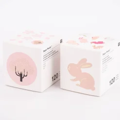 Rico Design Sticker Kirschblüten rosa goldfarbig 120 Stück