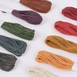 Rico Design Stickgarn Set Erdtöne 10teilig