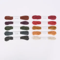 Rico Design Stickgarn Set Erdtöne 10teilig
