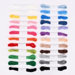 Rico Design Stickgarn Set Multicolour Classic 24teilig