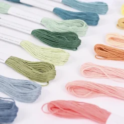Rico Design Stickgarn Set Multicolour Pastell 24teilig