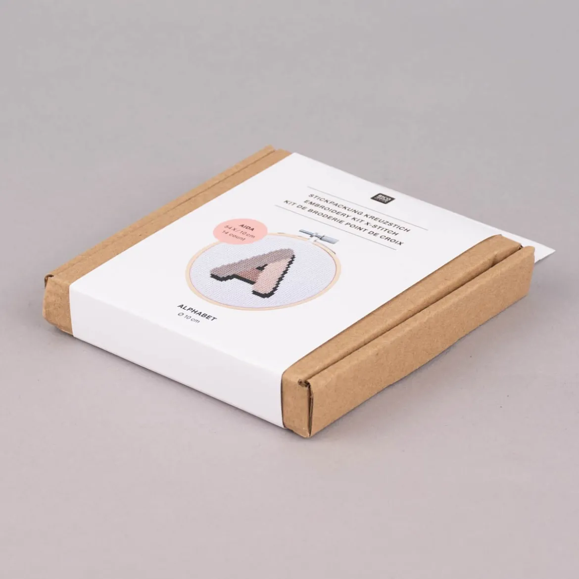 Rico Design Stickpackung Mini Alphabet 10cm