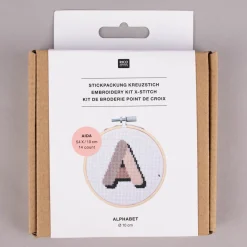 Rico Design Stickpackung Mini Alphabet 10cm