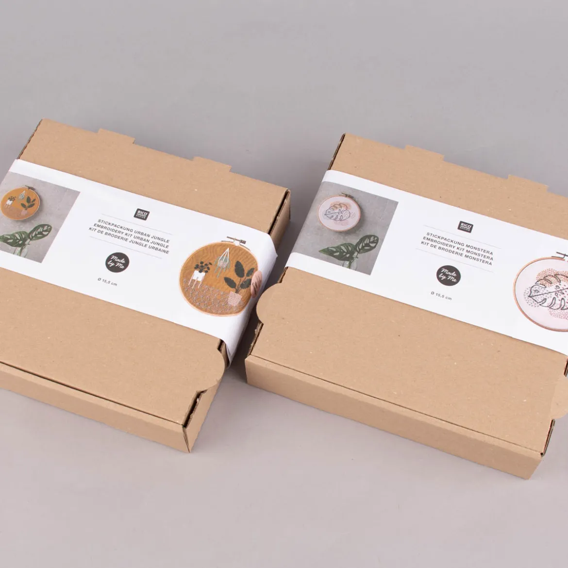 Rico Design Stickpackung Monstera 15,5cm