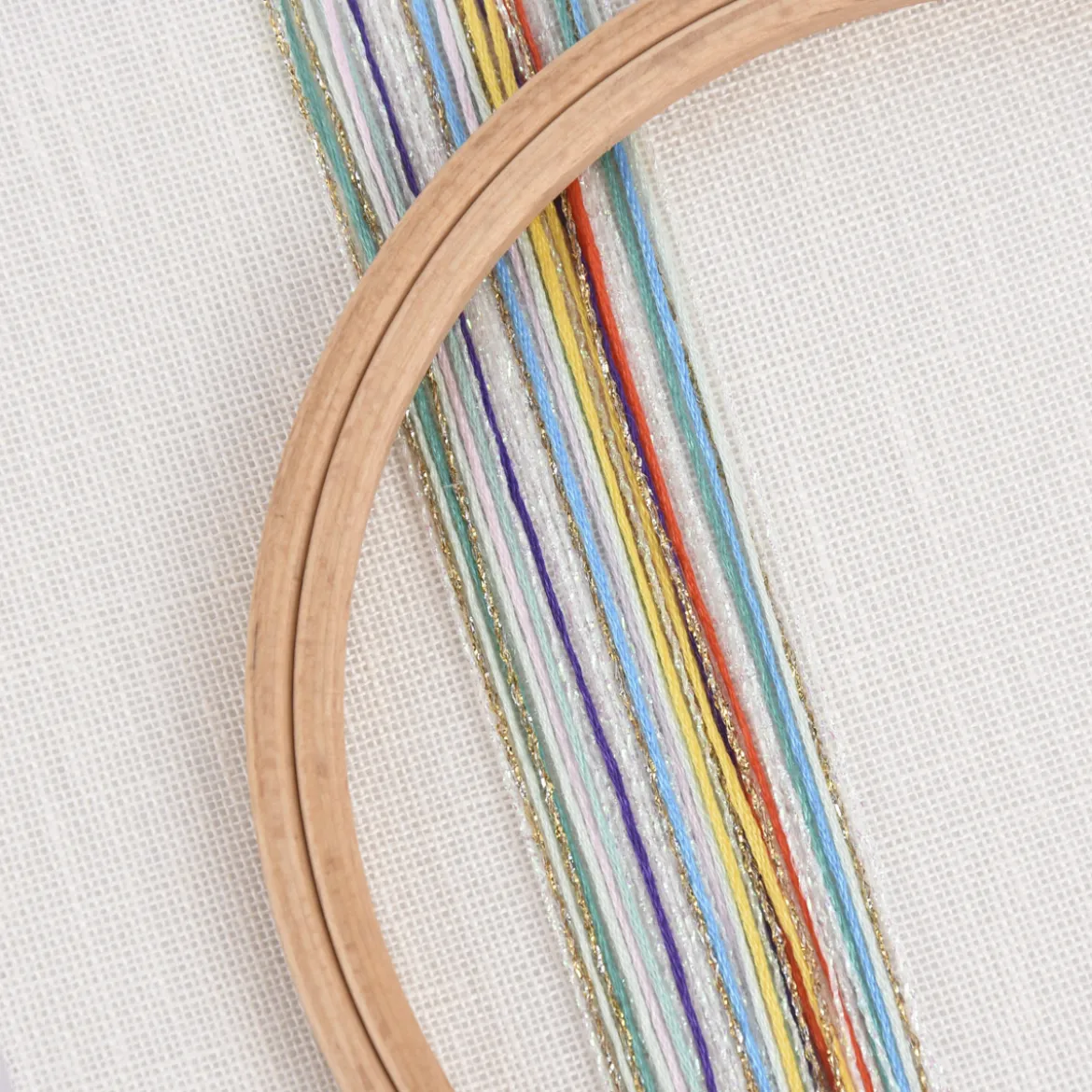 Rico Design Stickpackung Regenbogen 15,5cm