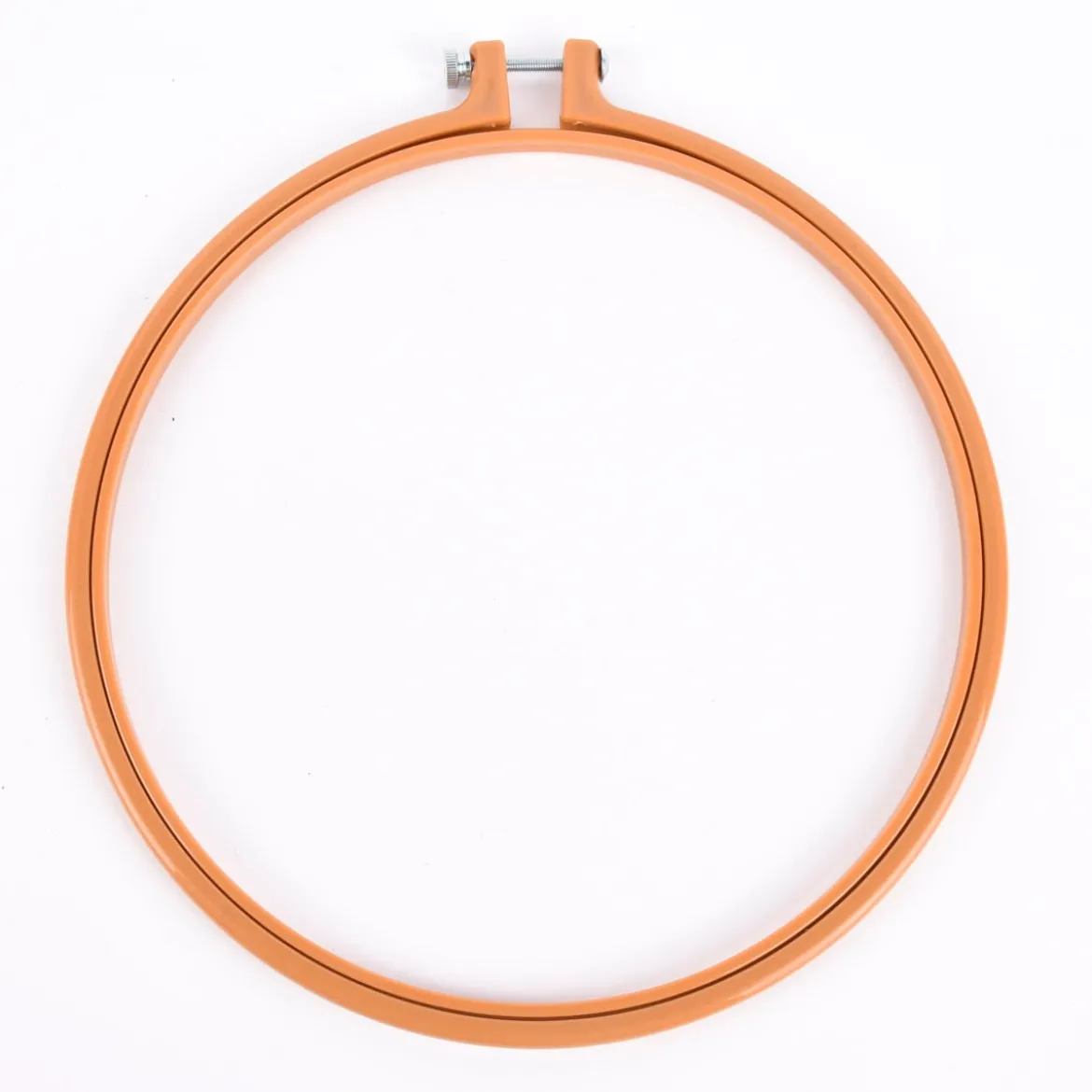 Rico Design Stickring aus Kunststoff senf 22,8cm