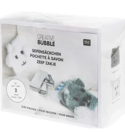 Rico Design Strickset Creative Bubble Bath Seifensäckchen Hase und Katze