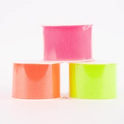 Rico Design Tüll Geschenkband Breite 4cm Neon verschiedene Farben 3 Meter