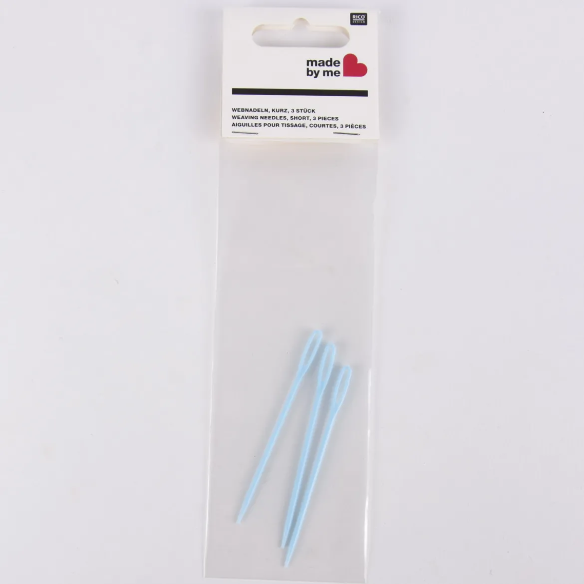 Rico Design Webnadeln kurz 3 Stück 7cm