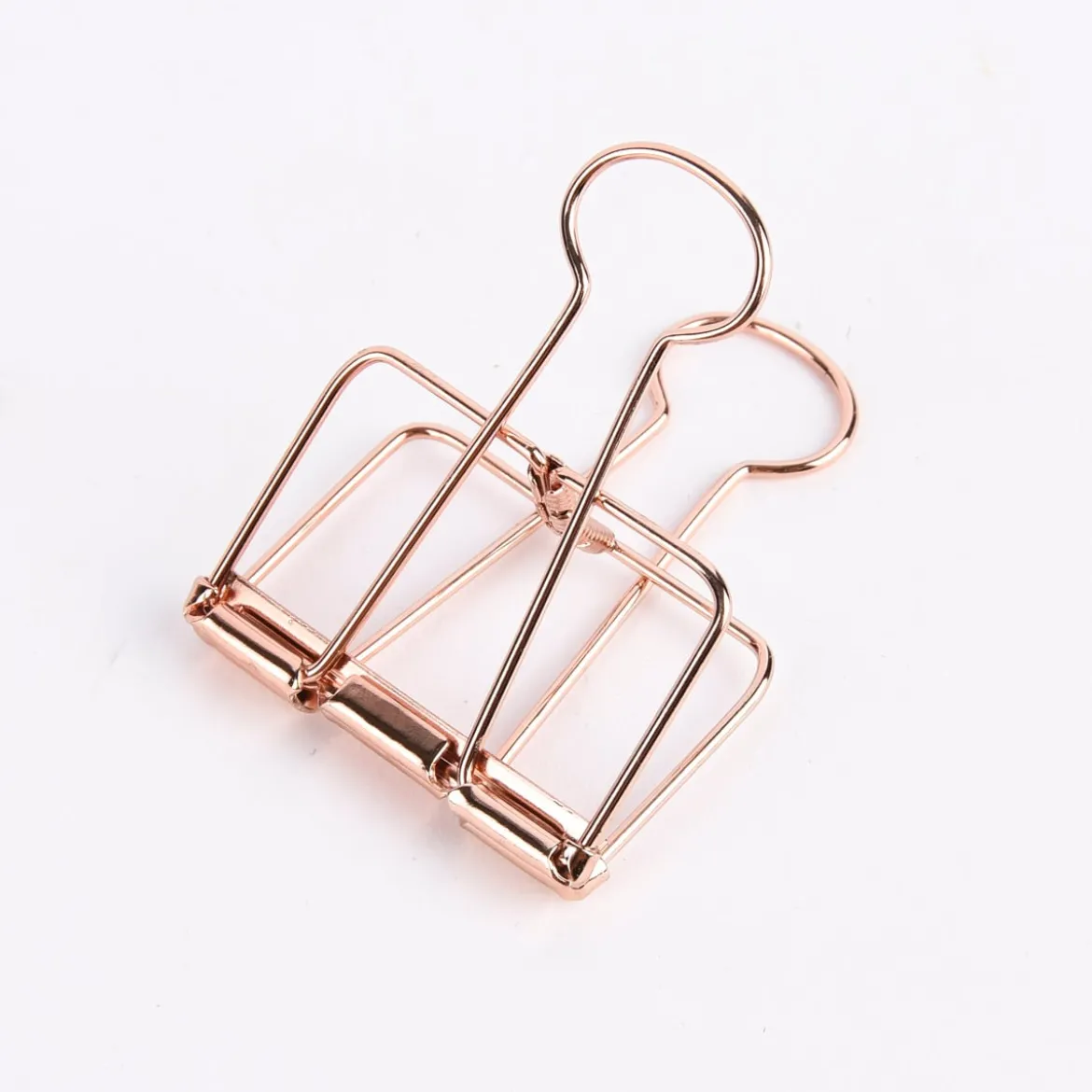 Rico Design Wire Clips kupferfarben 51mm