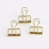 Rico Design Wire Clips 3 Stück goldfarben 32mm