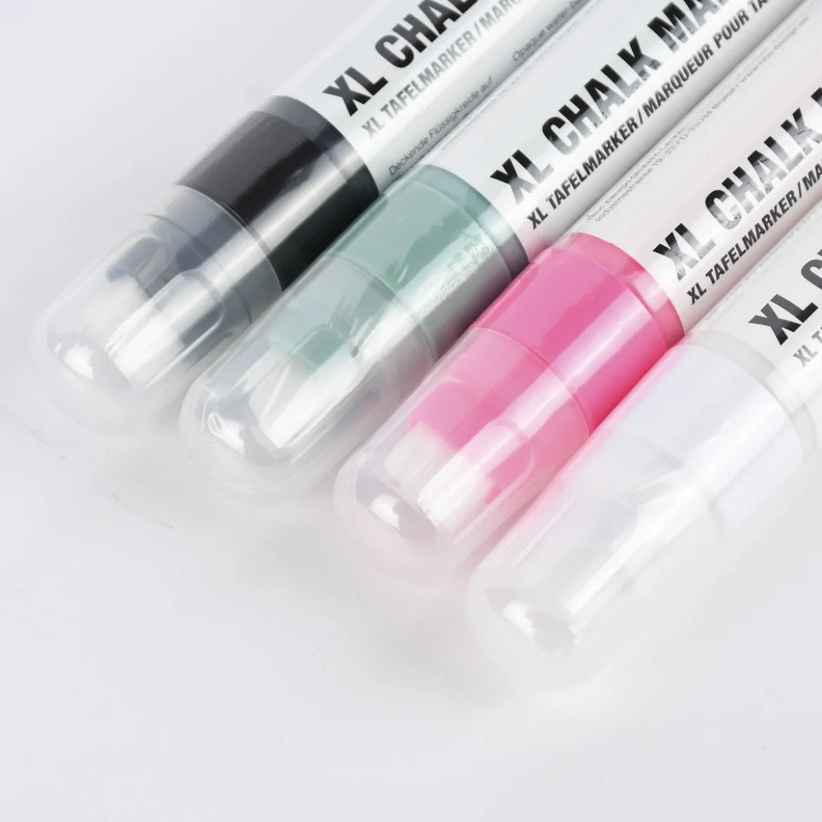 Rico Design XL-Kreidestift Flüssigkreide Set 15mm 25g 4 Farben